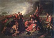 Benjamin West the death of general wolfe oil painting on canvas